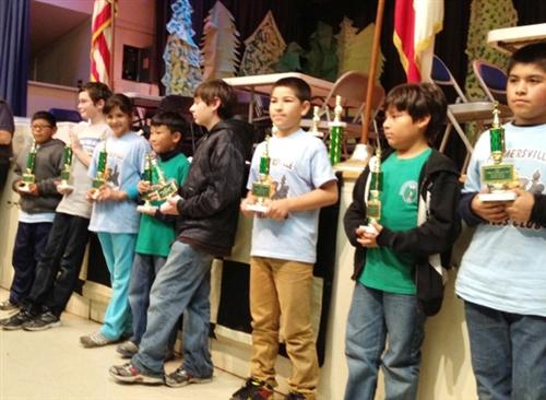 Individual trophies Nov 2012 