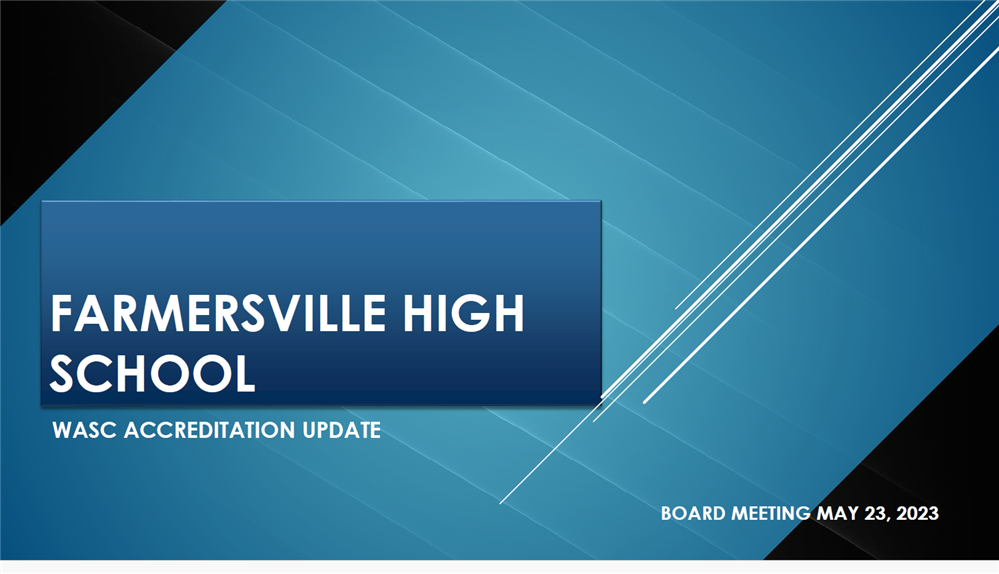  WASC Accreditation Update  5.23.23
